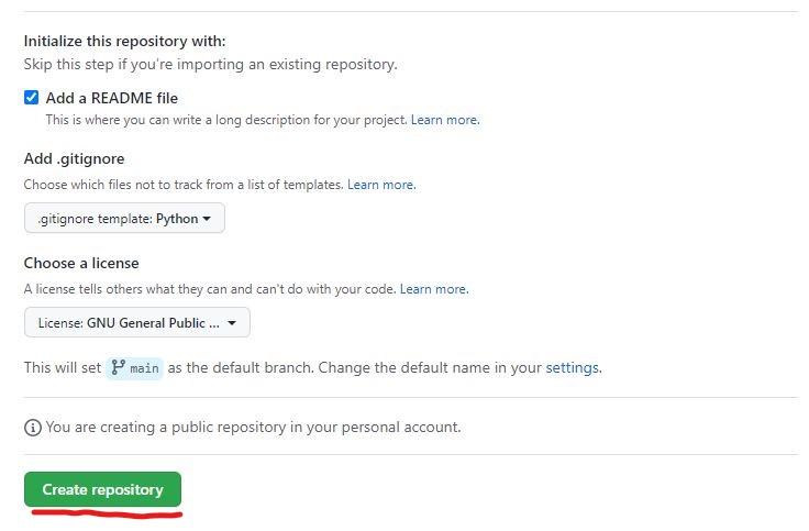 Python con Github Codespaces - Crear un repositorio